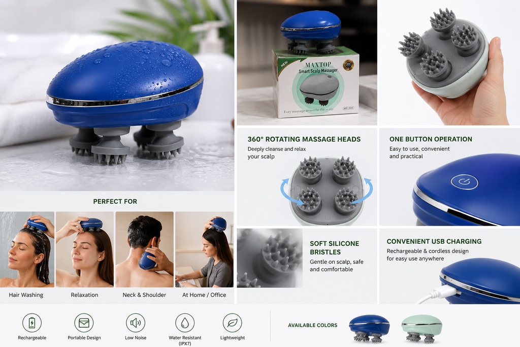 Smart Scalp Massager