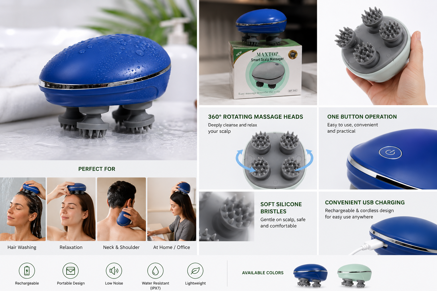 Smart Scalp Massager